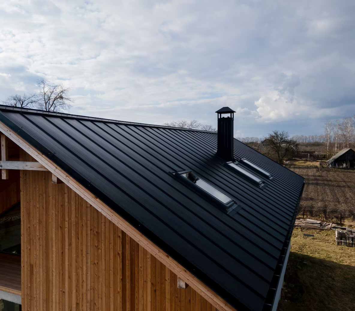 New roof installation in South Lexington